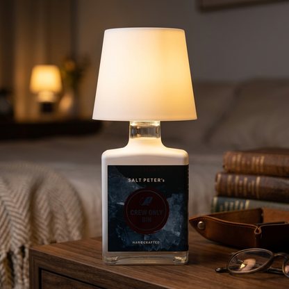 Bottle Lamp - White lifestyle