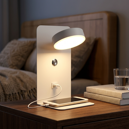 Niki BrightSpot Lamp - White lifestyle