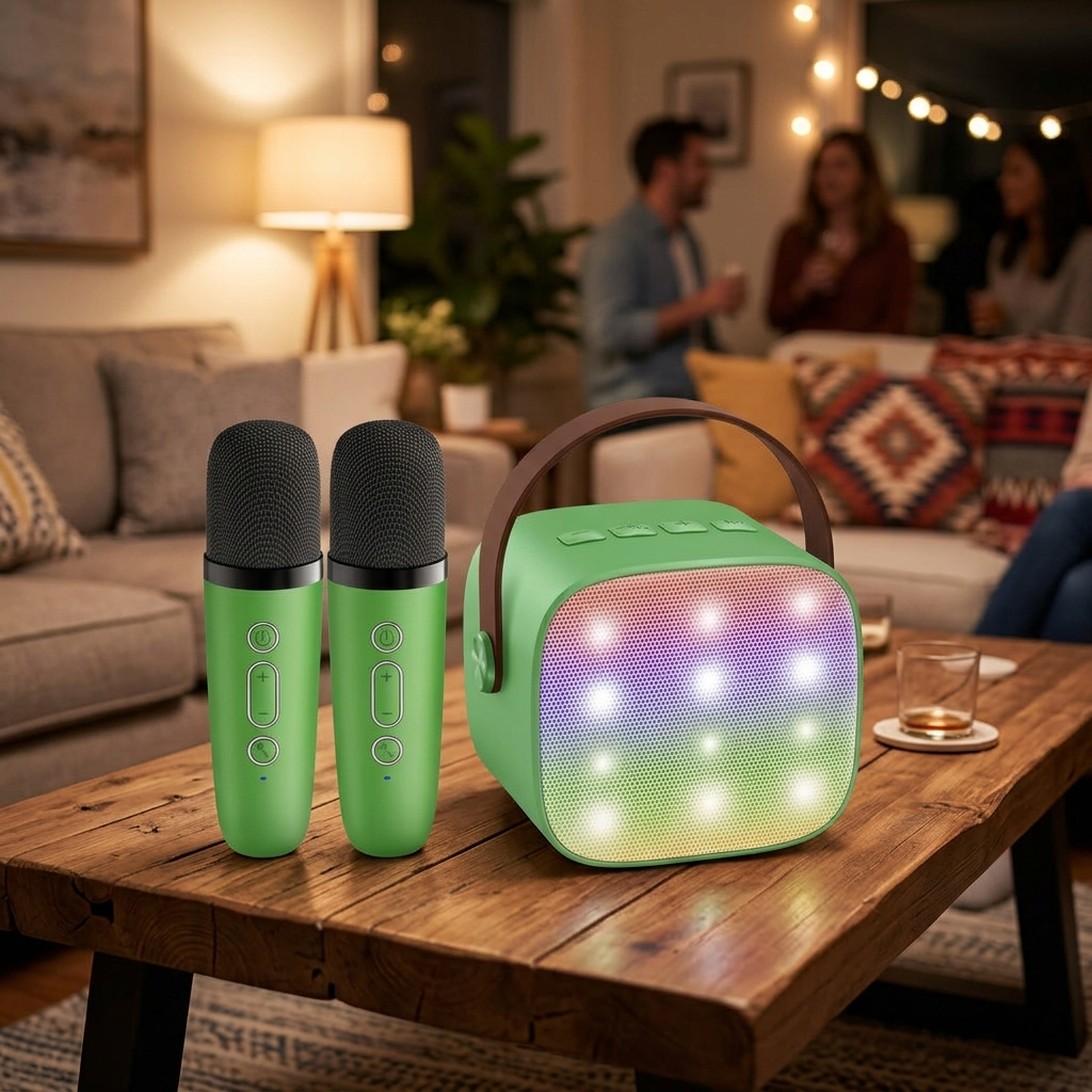 Karaoke Machine Green lifestyle