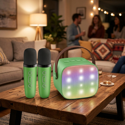 Karaoke Machine Green lifestyle