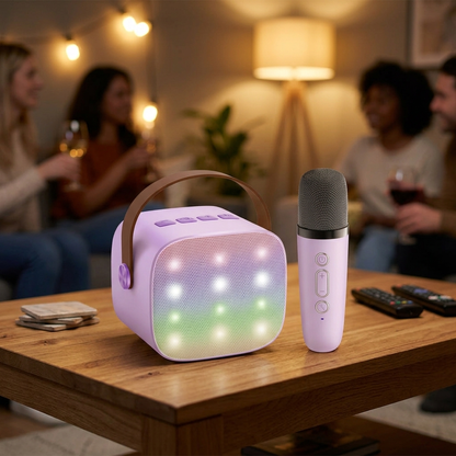 Karaoke Machine Purple lifestyle