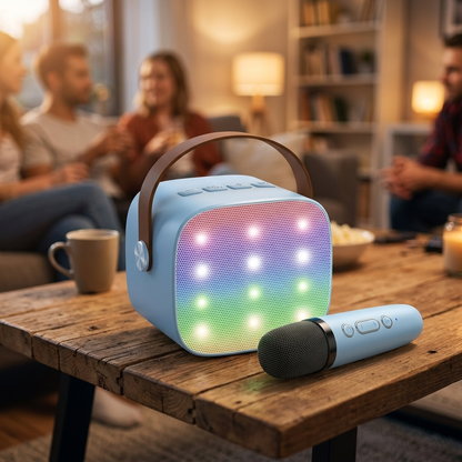 Karaoke Machine Blue lifestyle