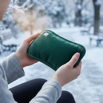 Portable Hand Warmer Green lifestyle