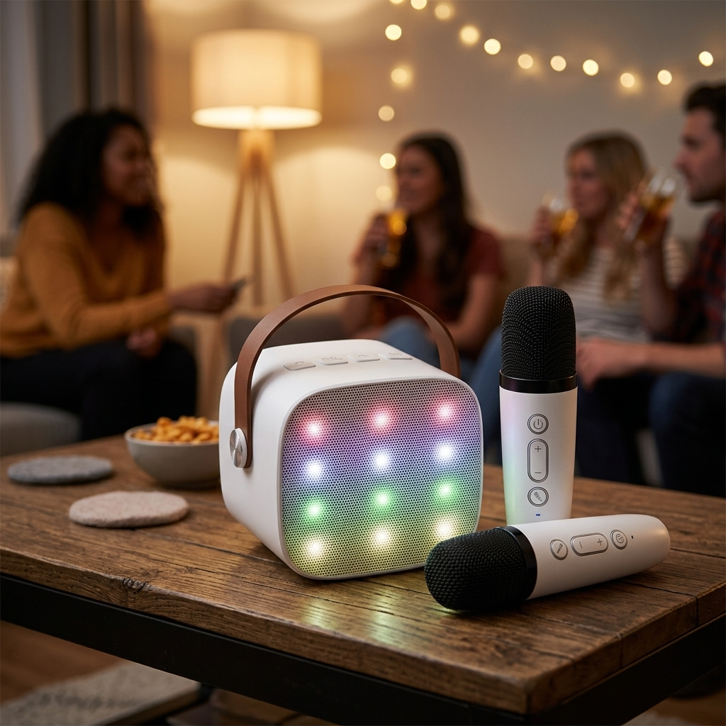 Karaoke Machine White lifestyle