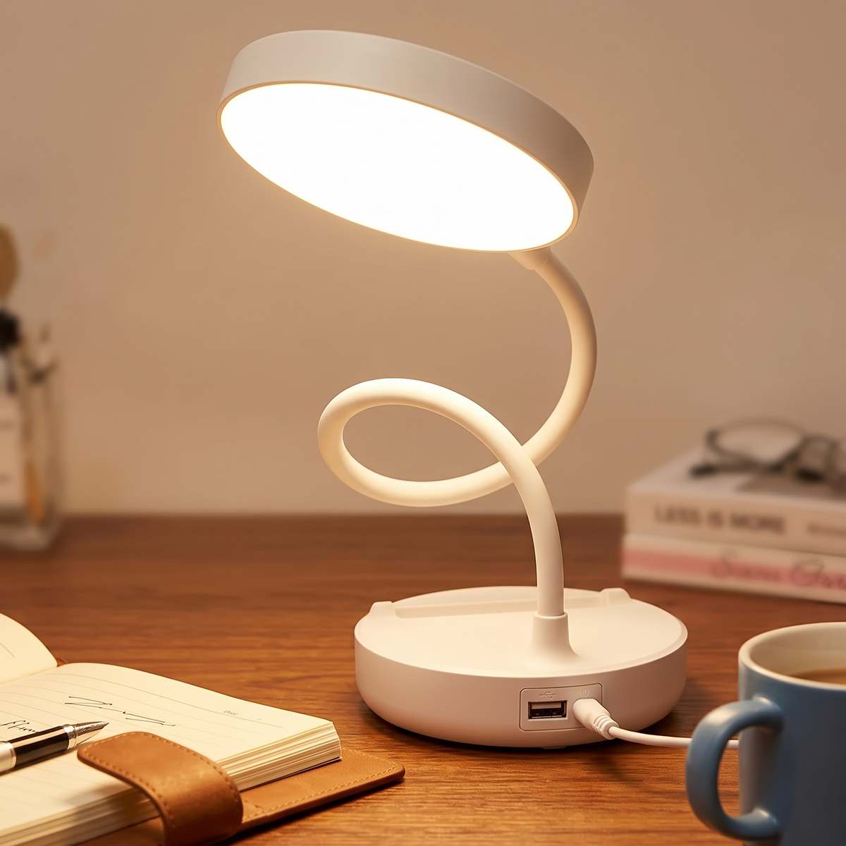 LED desk lamp - lifestyle