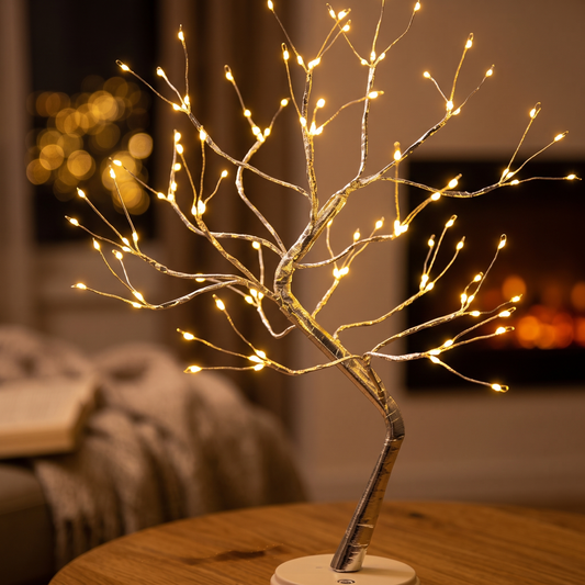 Bonsai tree LED lamp - lifestyle