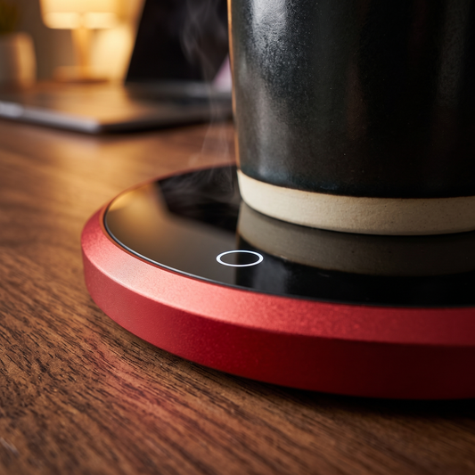 Mug warmer - Red - lifestyle