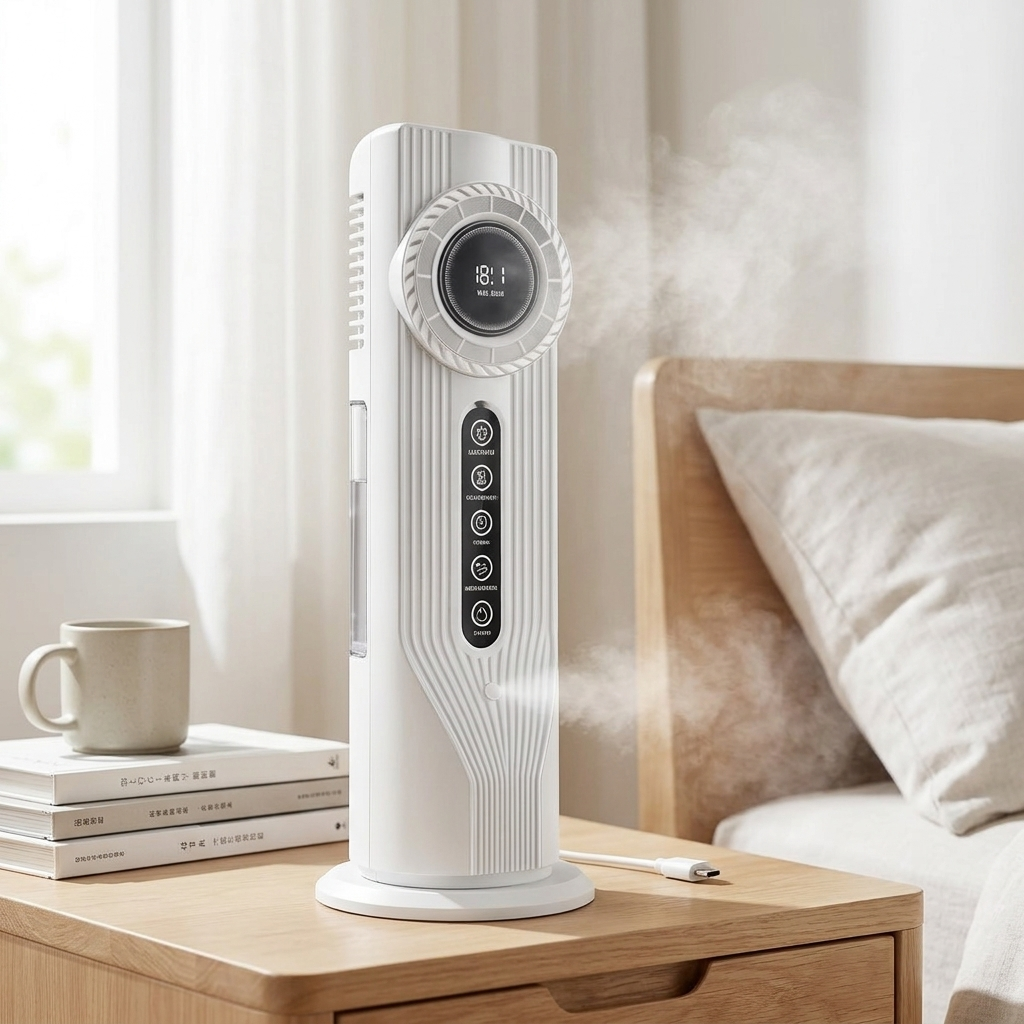 b14-519778eb USB Humidifier Fan White