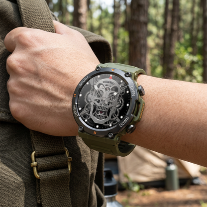b14-c5754612 Titan Rugged Smartwatch Army Green