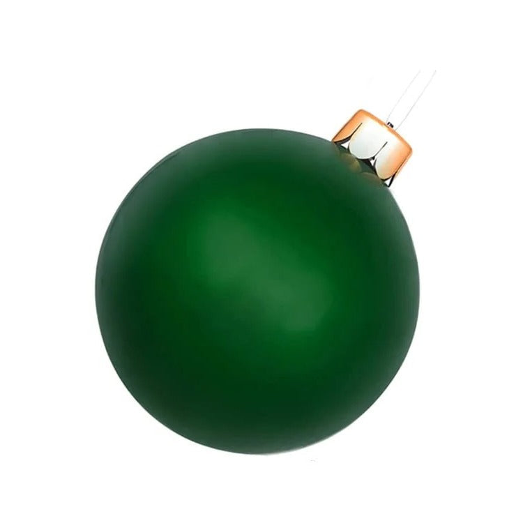 Inflatable Christmas Ball Decoration 17.7 Inch Hanging Indoor Outdoor Holiday Sphere Eight Colours