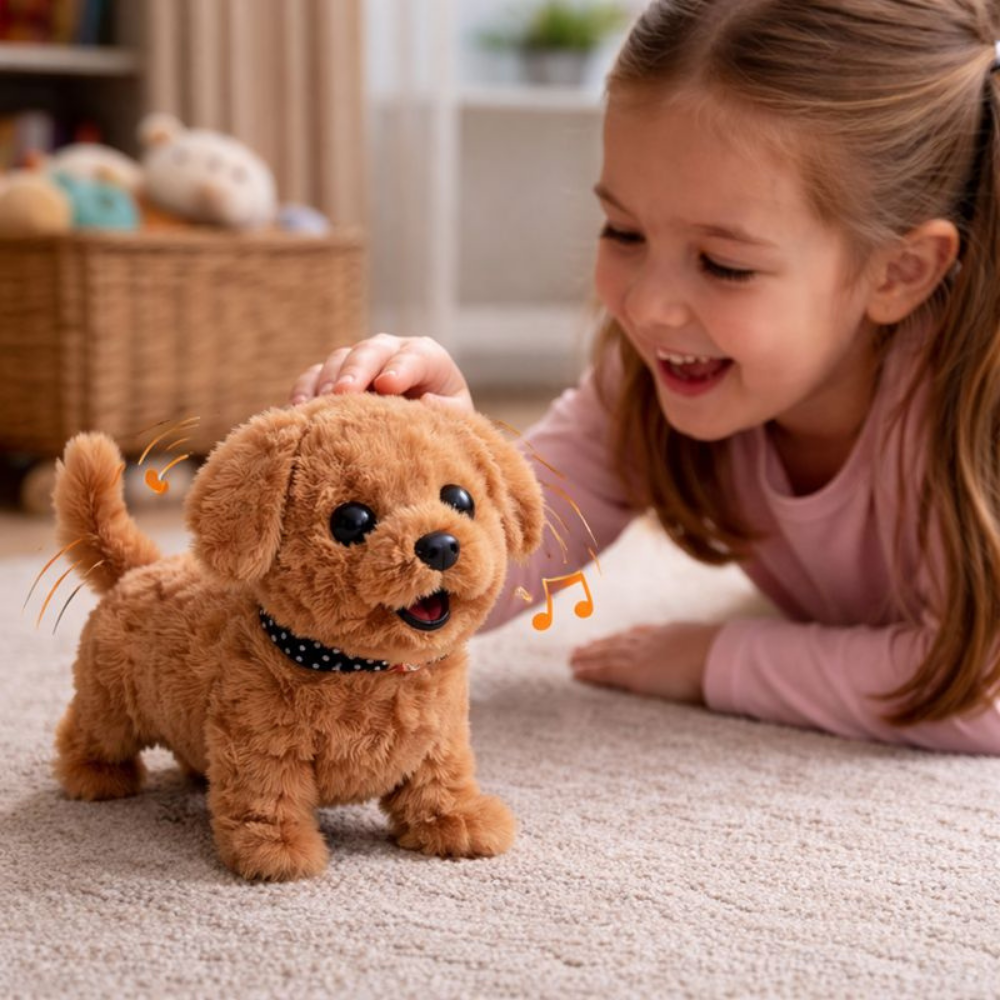 Realistic Walking Robot Puppy