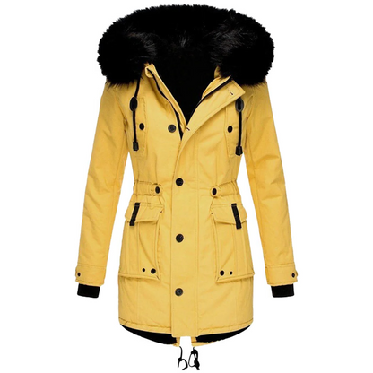 Womens Warm Fashion Parka Coat Winter Jacket for Cold Windy Weather in Six Colours Sizes S to 5XL