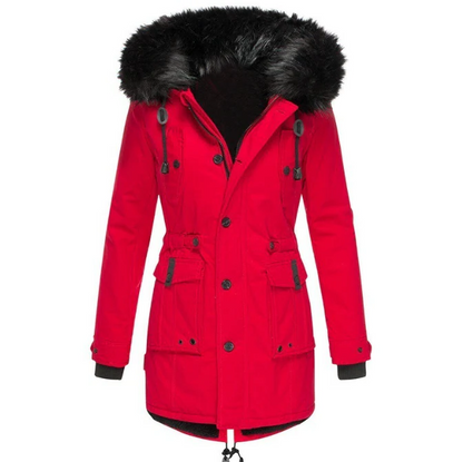 Womens Warm Fashion Parka Coat Winter Jacket for Cold Windy Weather in Six Colours Sizes S to 5XL
