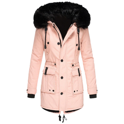 Womens Warm Fashion Parka Coat Winter Jacket for Cold Windy Weather in Six Colours Sizes S to 5XL