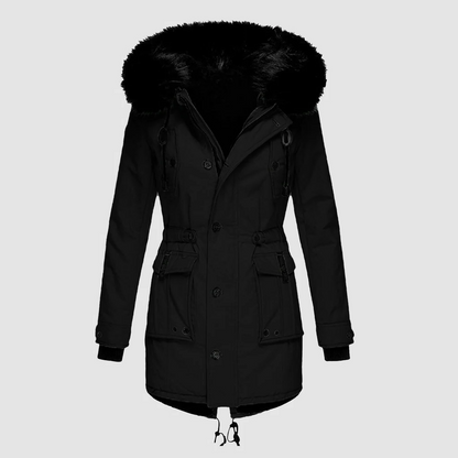 Womens Warm Fashion Parka Coat Winter Jacket for Cold Windy Weather in Six Colours Sizes S to 5XL