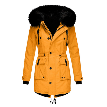 Womens Warm Fashion Parka Coat Winter Jacket for Cold Windy Weather in Six Colours Sizes S to 5XL