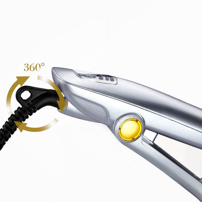 InStyler Rotating Hair Styler, 2-in-1 Curling Iron and Straightener with Ionic Bristles