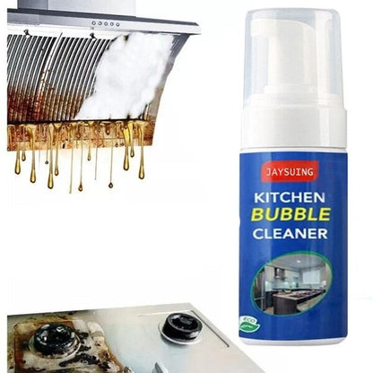Kitchen Bubble Cleaner Foam Spray for Grease and Stubborn Kitchen Stains Fast Clean