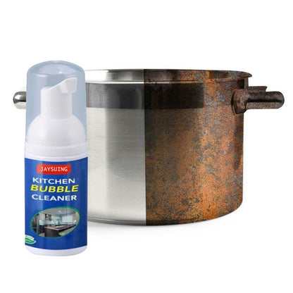 Kitchen Bubble Cleaner Foam Spray for Grease and Stubborn Kitchen Stains Fast Clean
