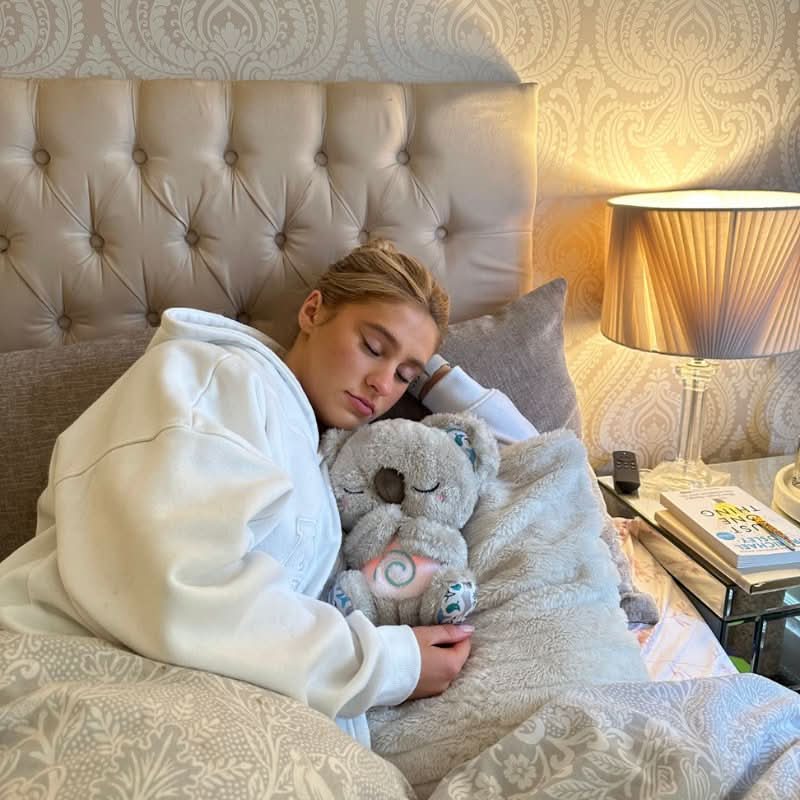 CalmNest Koala Comfort Plush with Gentle Breathing Motion and Soothing Heartbeat Sounds