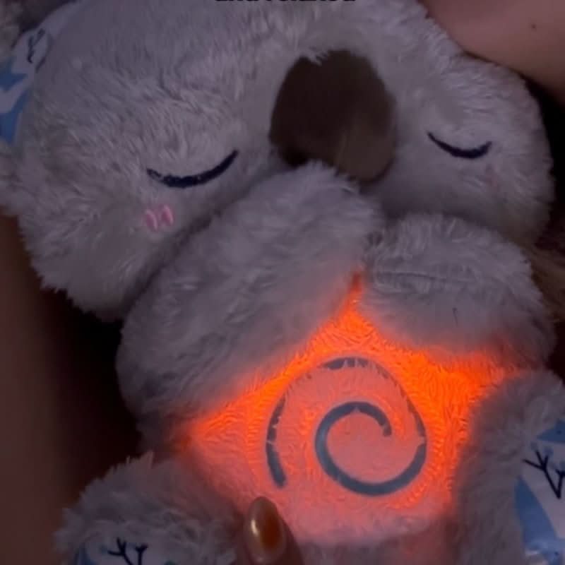 CalmNest Koala Comfort Plush with Gentle Breathing Motion and Soothing Heartbeat Sounds
