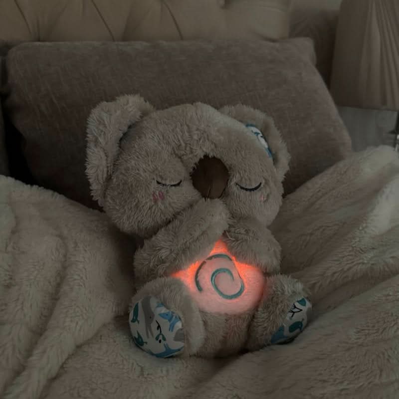 CalmNest Koala Comfort Plush with Gentle Breathing Motion and Soothing Heartbeat Sounds