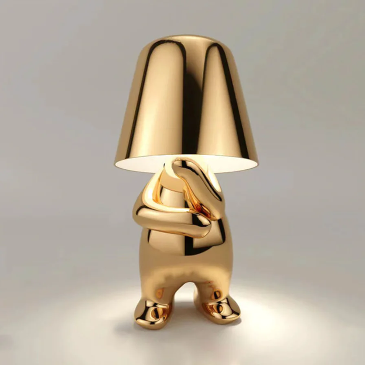 Artistic LED Table Lamp - Dimmable Warm Light Decorative Sculpture Lamp