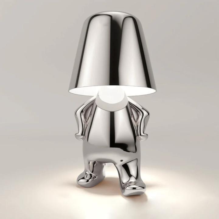 Artistic LED Table Lamp - Dimmable Warm Light Decorative Sculpture Lamp