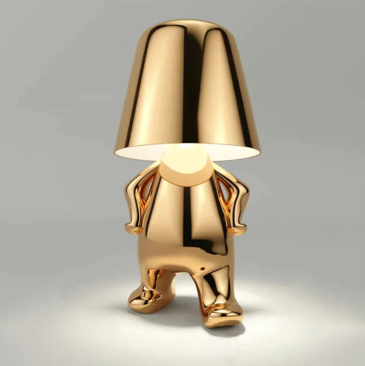 Artistic LED Table Lamp - Dimmable Warm Light Decorative Sculpture Lamp