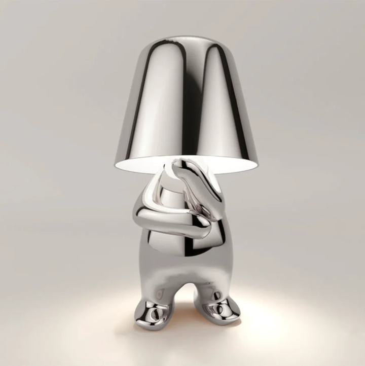 Artistic LED Table Lamp - Dimmable Warm Light Decorative Sculpture Lamp