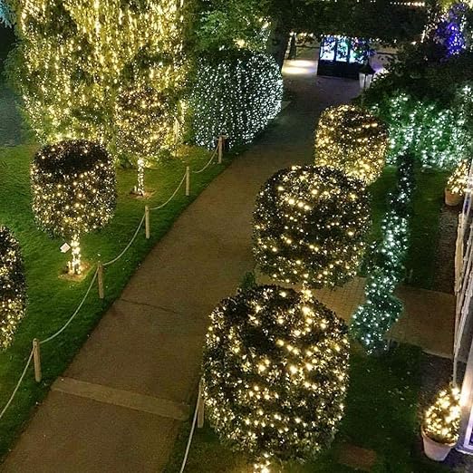 Copper Wire Fairy Lights - Remote Control LED String with 8 Modes, IP65 Weatherproof