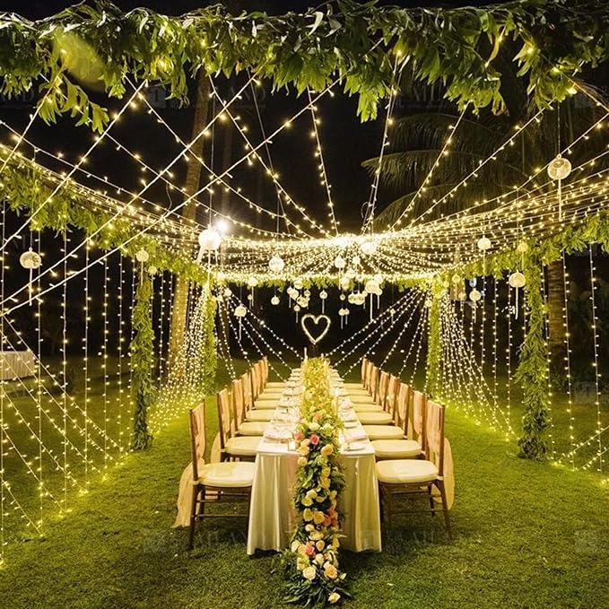 Copper Wire Fairy Lights - Remote Control LED String with 8 Modes, IP65 Weatherproof
