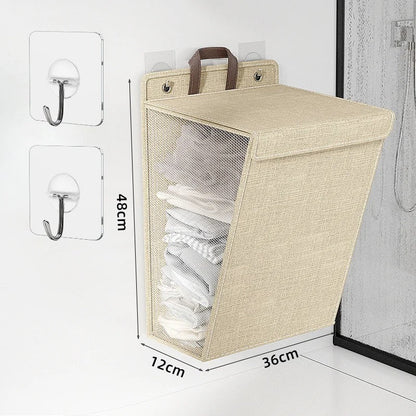 Foldable Adhesive Laundry Basket