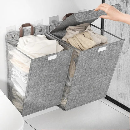 Foldable Adhesive Laundry Basket