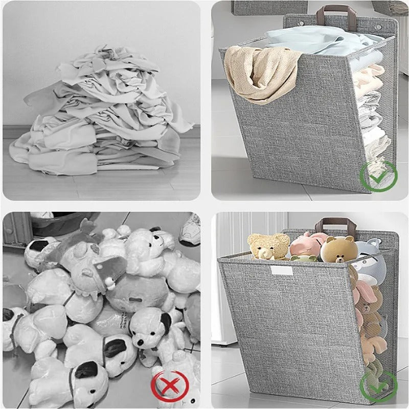 Foldable Adhesive Laundry Basket