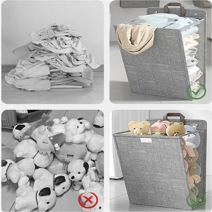 Foldable Adhesive Laundry Basket