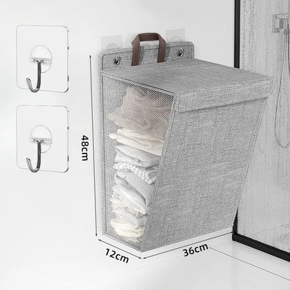 Foldable Adhesive Laundry Basket