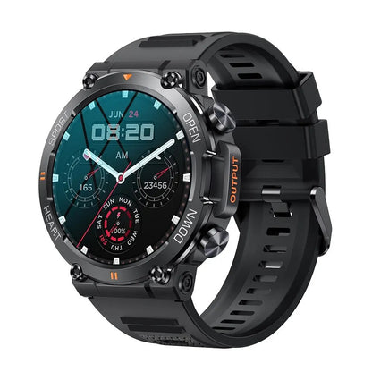Rugged Outdoor Smartwatch with 1.39 Inch Round Display, Long Battery Life and Activity Tracking