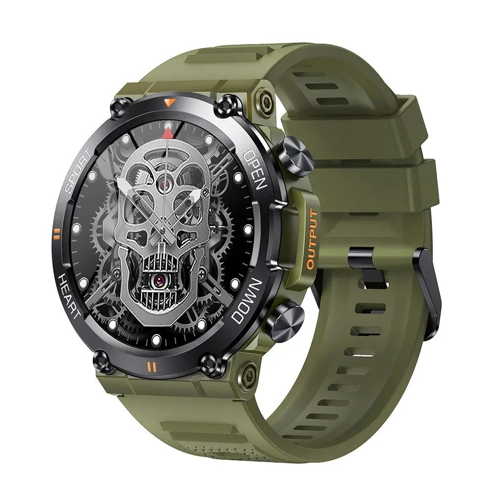 Rugged Outdoor Smartwatch with 1.39 Inch Round Display, Long Battery Life and Activity Tracking