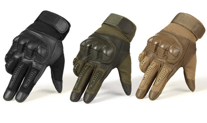 X-Force Tactical Gloves with Touchscreen Fingertips and Impact-Resistant Padding