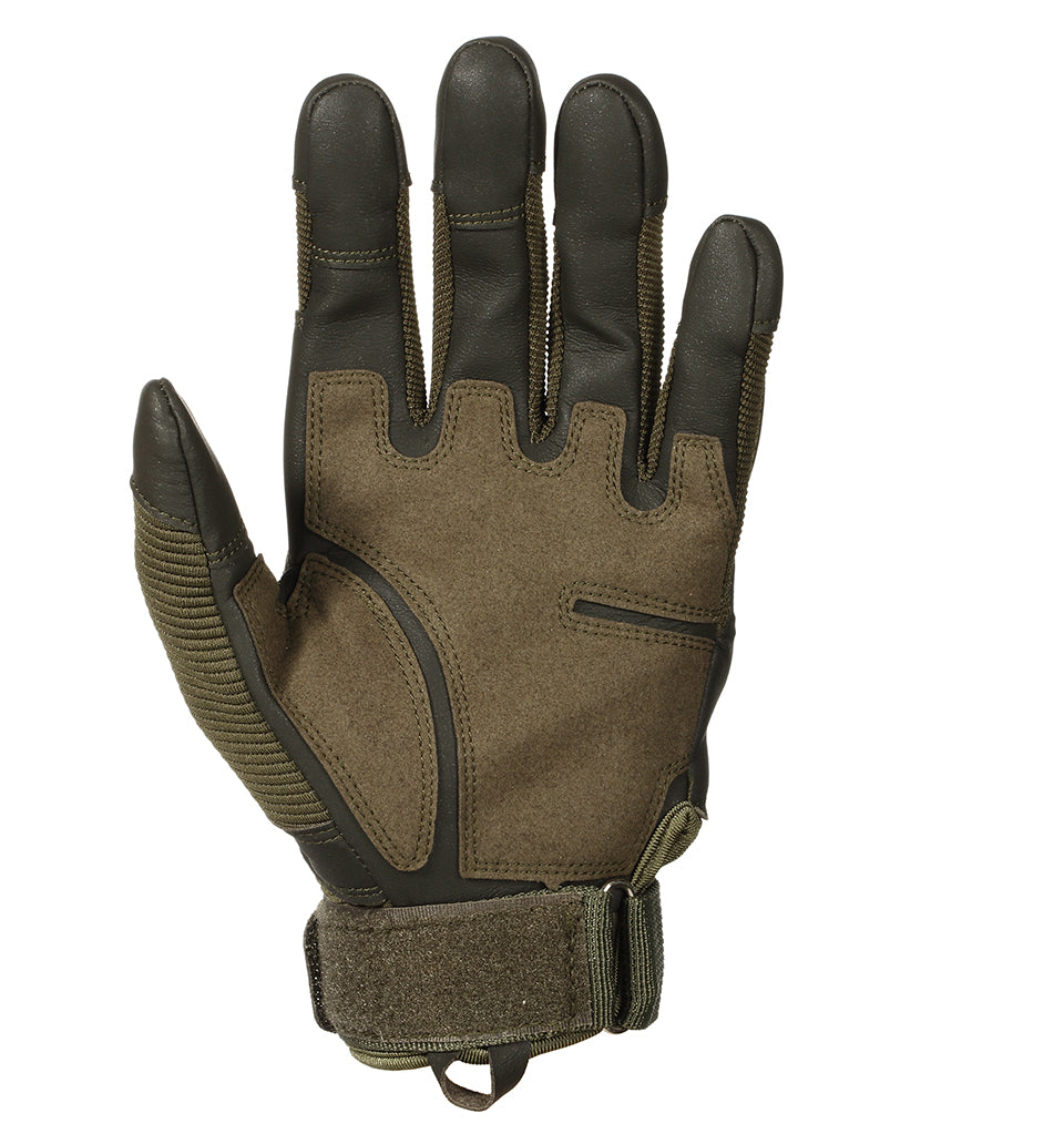 X-Force Tactical Gloves with Touchscreen Fingertips and Impact-Resistant Padding