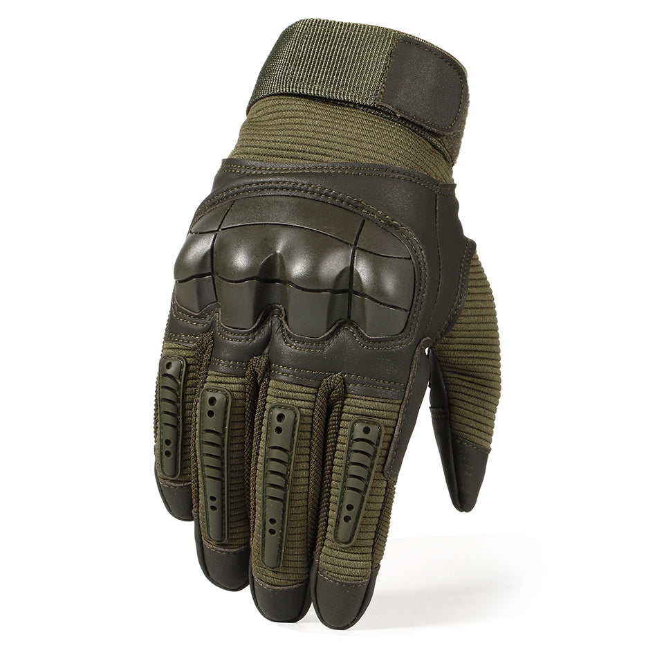 X-Force Tactical Gloves with Touchscreen Fingertips and Impact-Resistant Padding