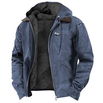 Men's Padded Outdoor Everyday Jacket - Insulated Layering Coat