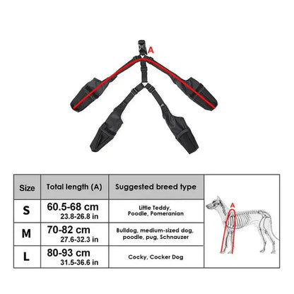 Adjustable Dog Shoes - Breathable, Waterproof & Non-Slip Boots for Small to Medium Dogs