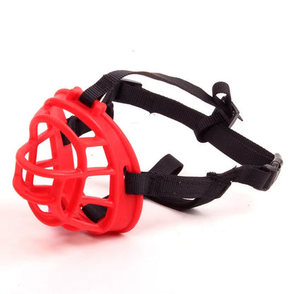 Adjustable Silicone Dog Muzzle with Custom Fit for Small to Large Breed Dogs Daily