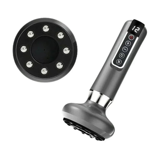 Anti-Cellulite Body Massager - Suction & Infrared Heat Therapy for Muscle Relief, Home Use