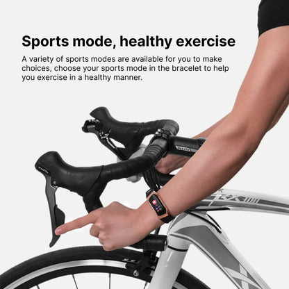 Wellness Smartwatch with Heart Rate Tracking, Blood Pressure Estimates and Activity Tracking