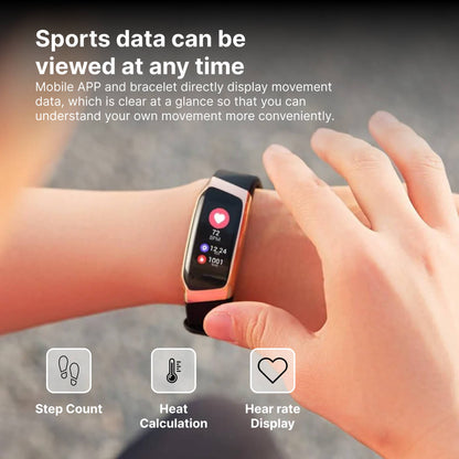 Wellness Smartwatch with Heart Rate Tracking, Blood Pressure Estimates and Activity Tracking