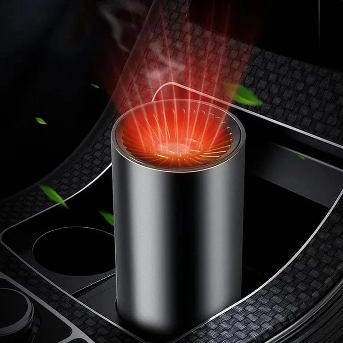 Cup-Shaped Car Heater & Defroster - Fast Heating 12V Rotatable Warm Air Blower for Vehicles