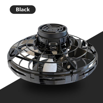 Hand-Controlled Flying Ball Toy - Mini Hover Drone with LED Light, Rechargeable, Indoor Play